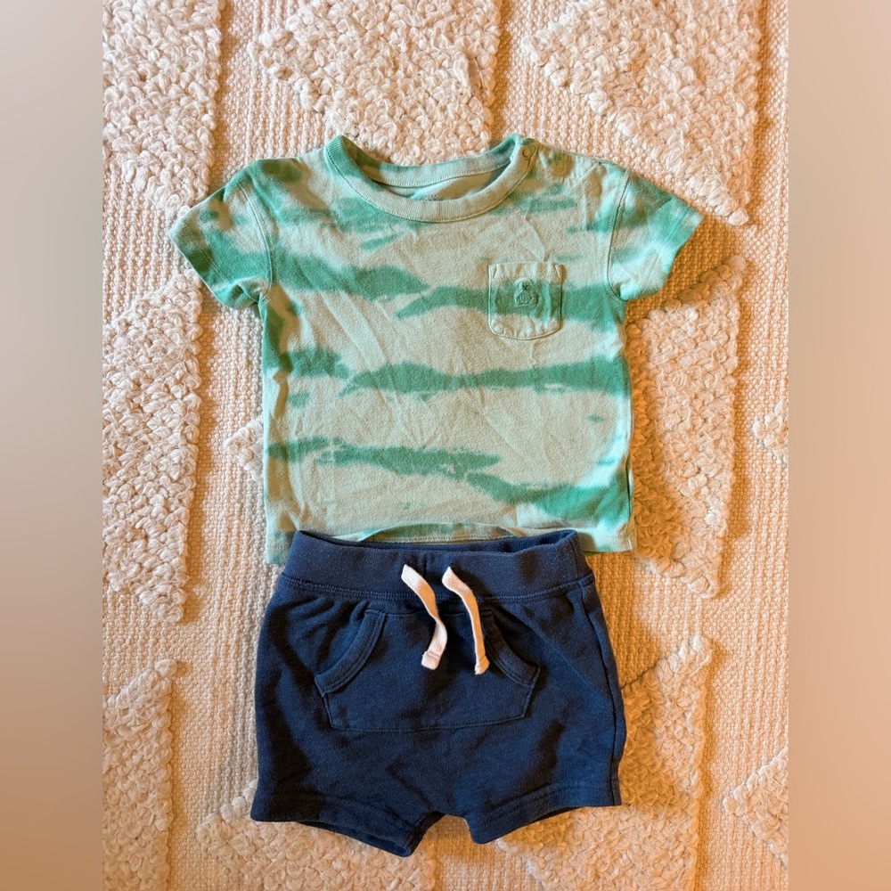 GAP Baby Mint Green Crewneck matching set